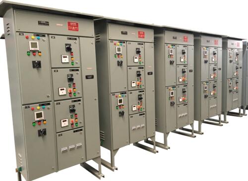 Motor Panel with plug-in MCCBs